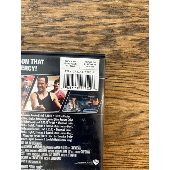 4 Film Favorites: Steven Seagal Collection DVD Action Film Movie 2008 Pre-Owned - Picture 3 of 5